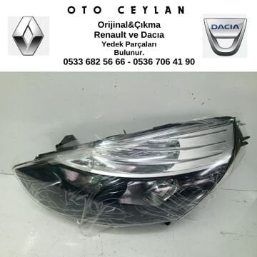 260601176R CLIO 4 SOL FAR LAMBASI ALT SİYAH NİKELAJSIZ