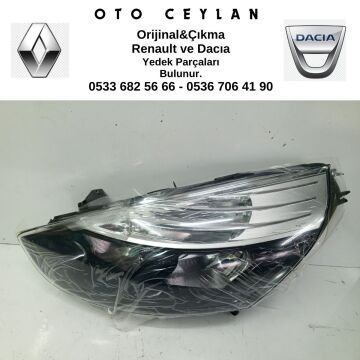 260601176R CLIO 4 SOL FAR LAMBASI ALT SİYAH NİKELAJSIZ