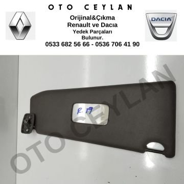 7702253332 R.19 Sağ Güneşlik Aynalı Orjinal Çıkma