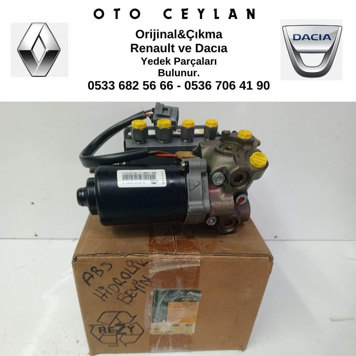 7701204097 LAGUNA ABS HİDROLİK BEYNİ SIFIR