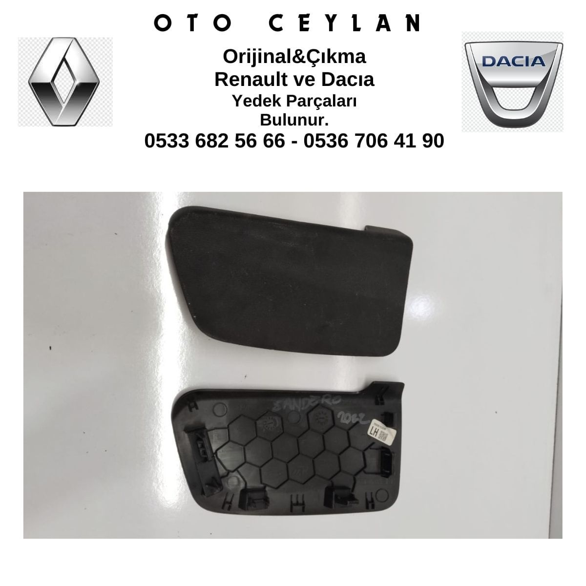 769351532R Sandero 3 Marşbiyel Tapası Takım Çıkma Orijinal