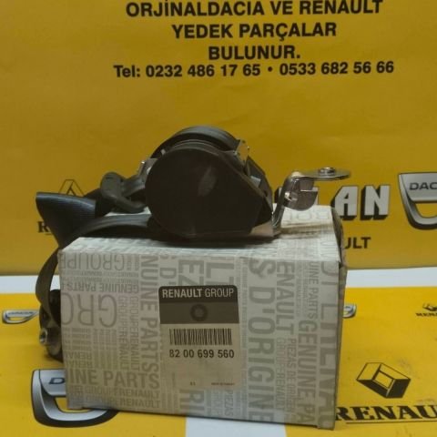 8200699560 Megan II Ön Emniyet Kemeri Sağ Sıfır Orijinal