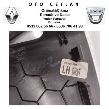 769351532R Sandero 3 Marşbiyel Tapası Takım Çıkma Orijinal