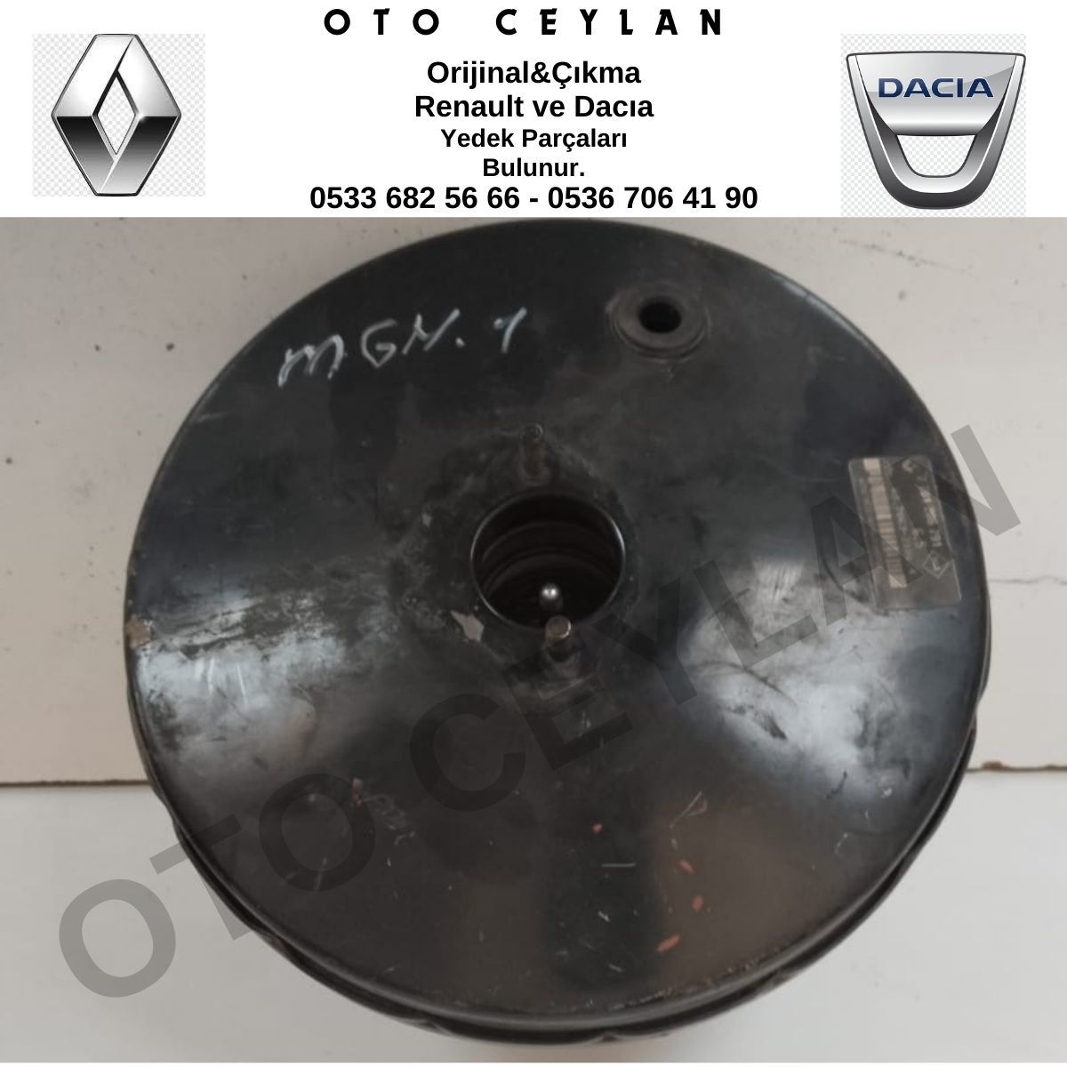 7701206791 Megane Westinghouse Fren Hava Deposu