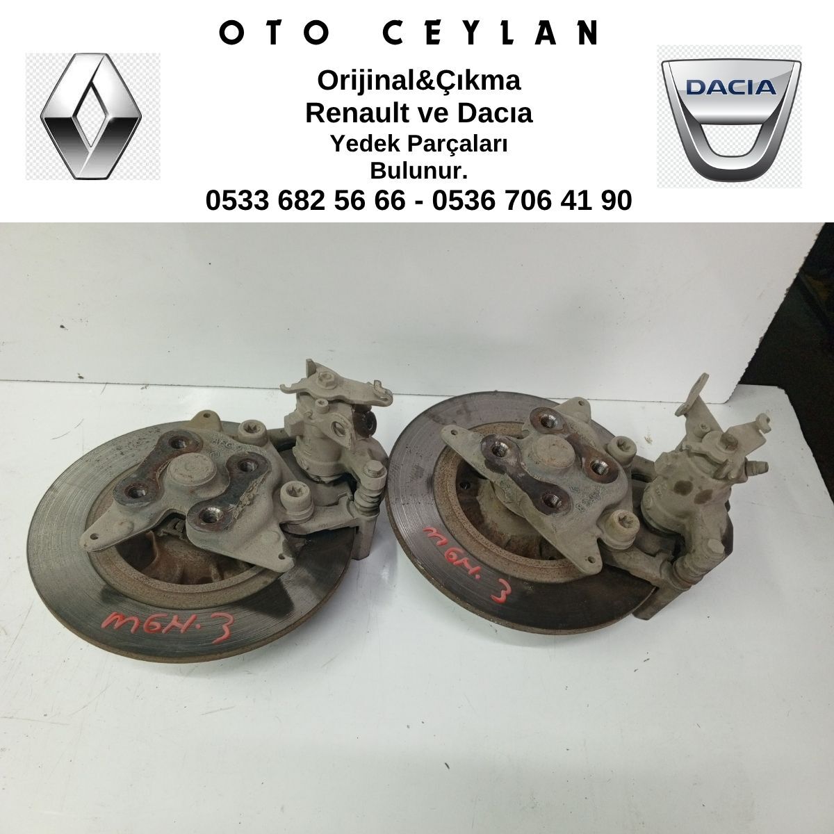 MEGAN 3 ARKA KALİPER ÇIKMA