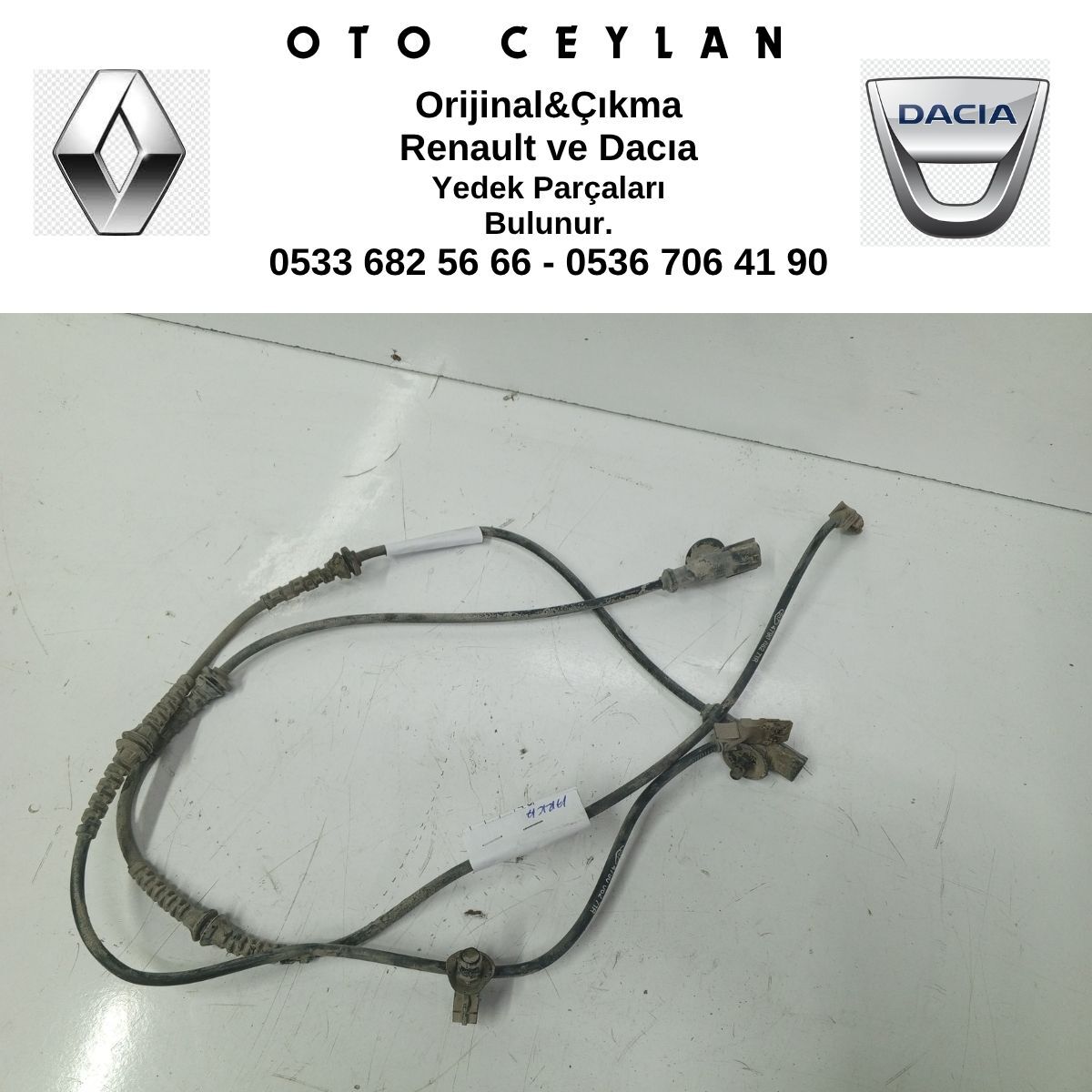 479006271R MEGANE 3 FLUENCE ARKA ABS KABLOSU ÇIKMA