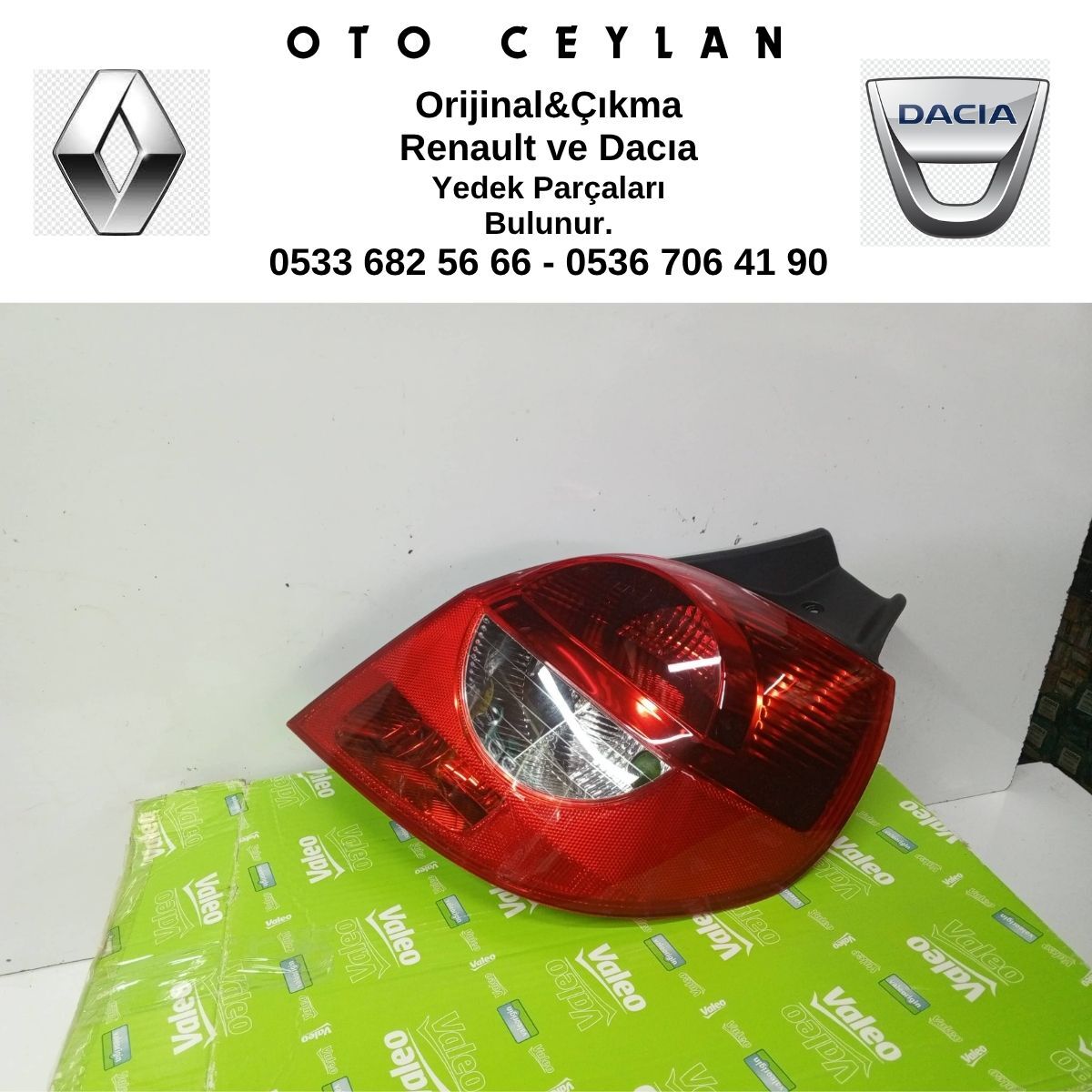 VALEO 88972 CLIO 3 HB SAĞ STOP 06----09
