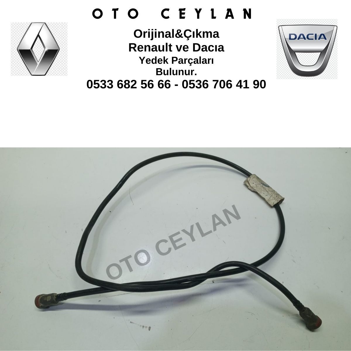 8200262764 Clio 3 Modus 1.5 Dci Mazot Depo Çıkış Hortumu Orijinal Çıkma