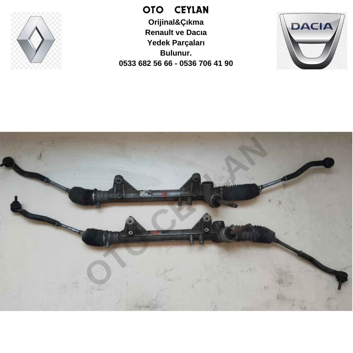 Clio 4 Direksiyon Kutusu Çıkma Orjinal