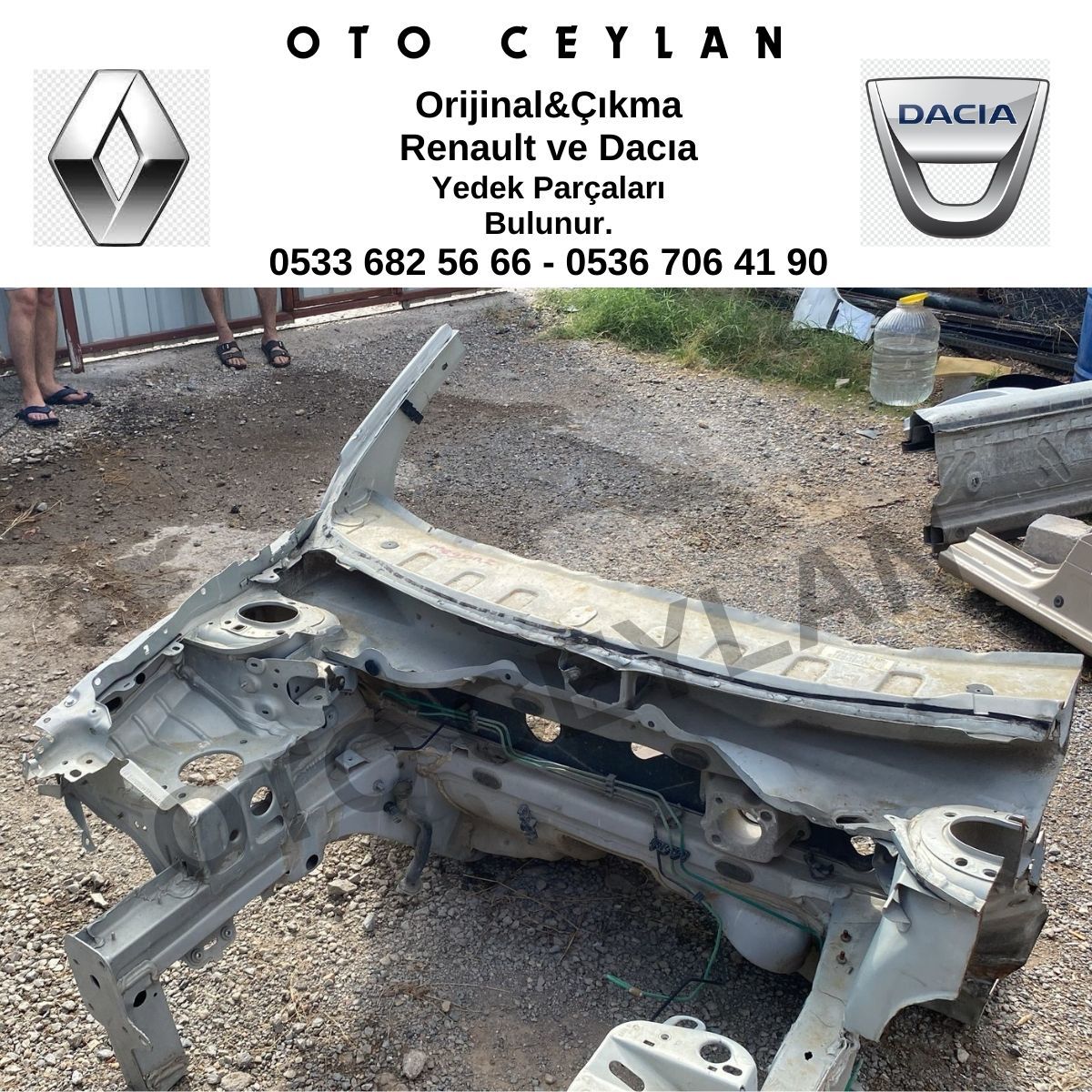 Megane 2 Şase Kolu Orijinal Çıkma