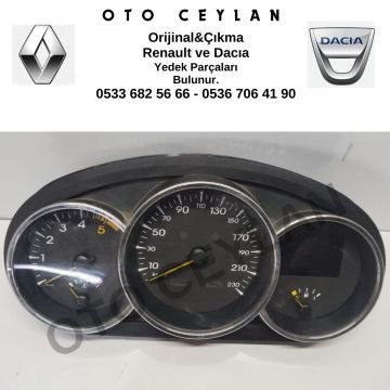 248107963R Fluence Gösterge Saati Orijinal Çıkma