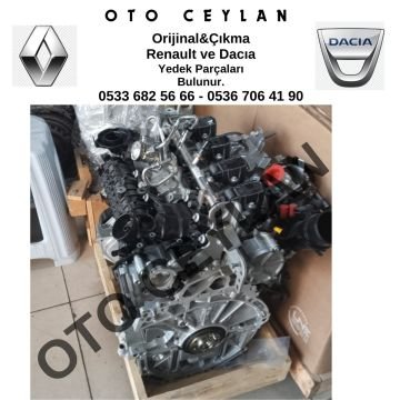Komple Sandık Motor 100018692R Megane 4 Kadjar Duster H5H 490 1.3 Tce Sıfır Orijinal