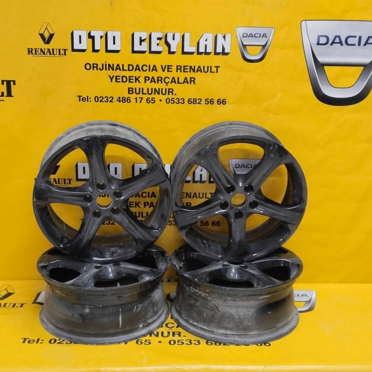 7711229338 17 inç 5 Bijon sıfır jant (Takım)