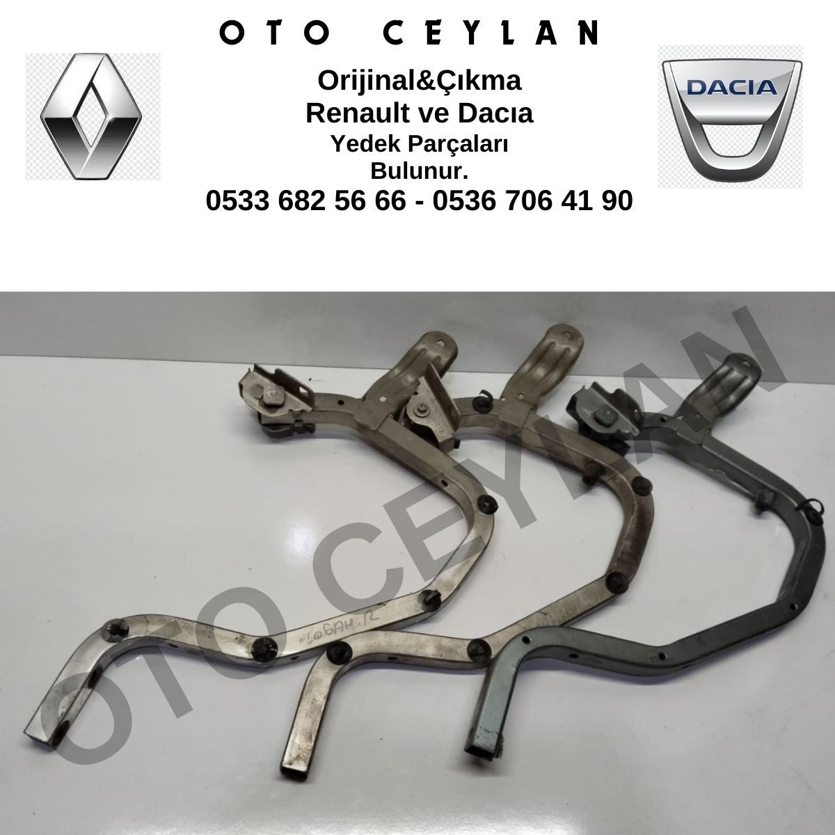 6001546880 Logan Sağ Bagaj Kapak Menteşesi Orjinal Çıkma