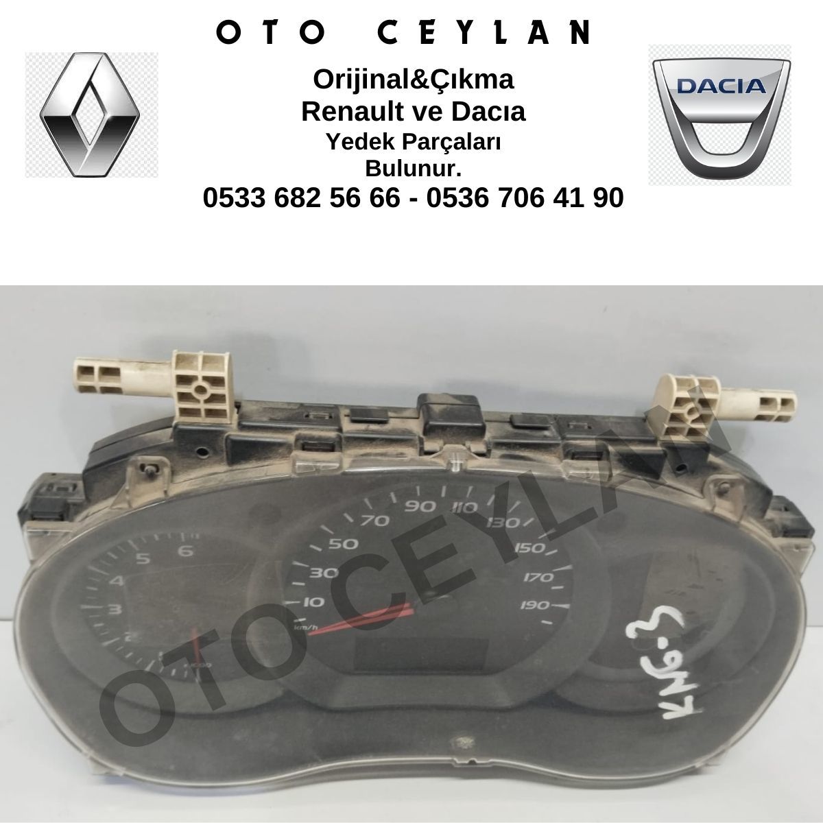 8200796013 Kangoo 3 Gösterge Saati Dizel Orijinal Çıkma