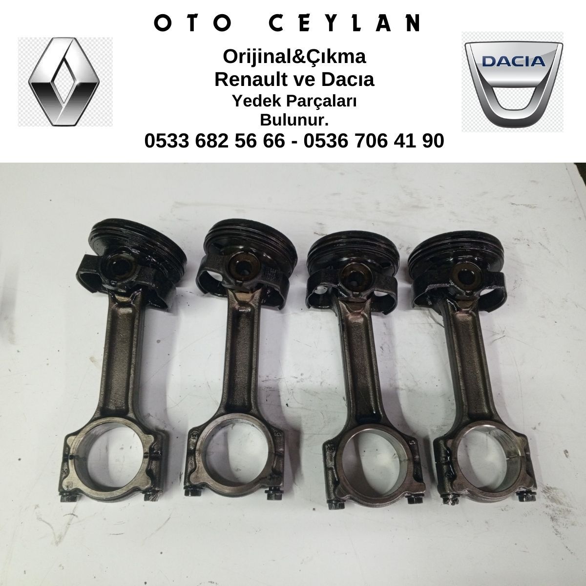 MEGANE 4 BİYEL KOLU EURO 6 ÇIKMA