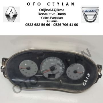 8200366639 Clio 2 Gösterge Saati Dizel Orijinal Çıkma