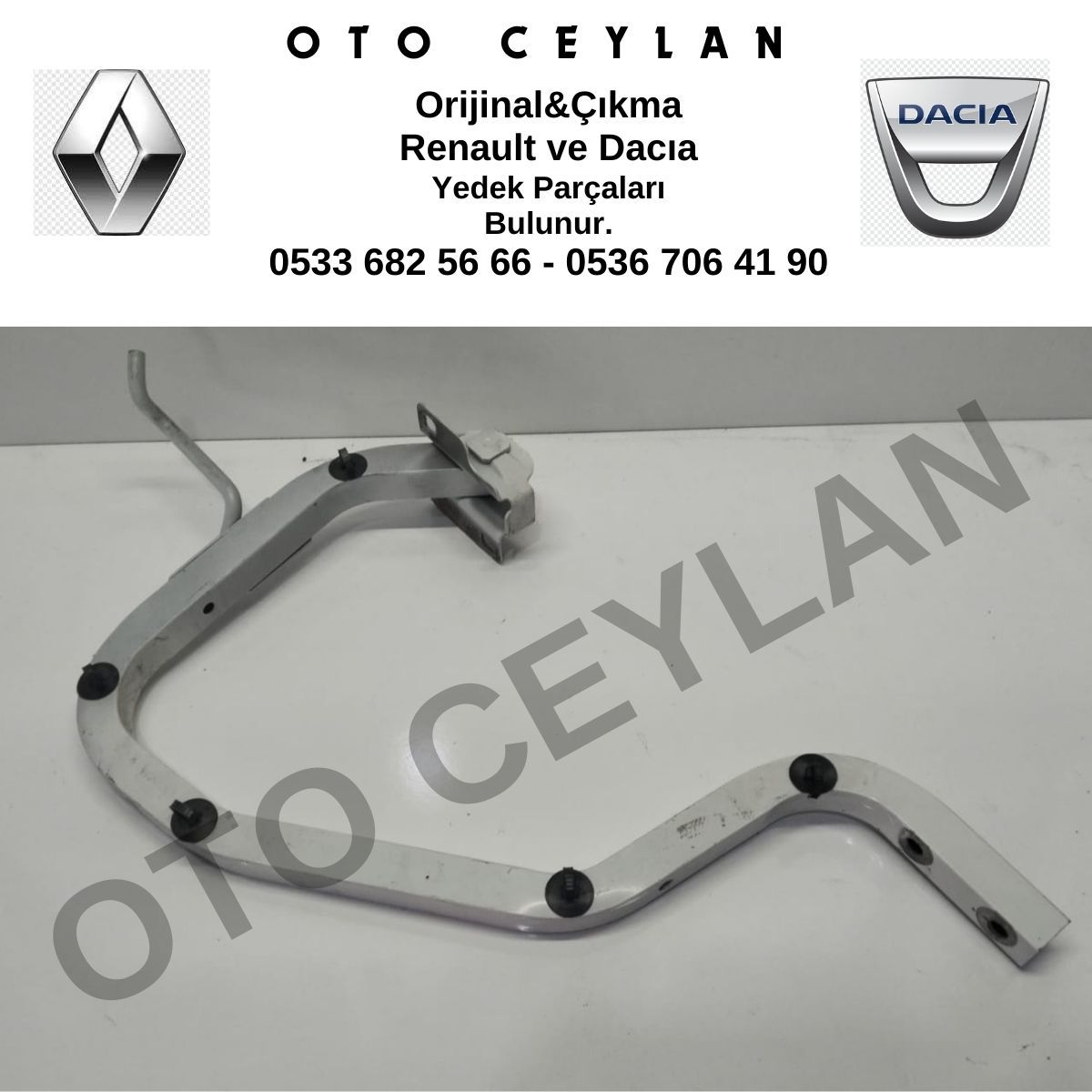 904005571R Sandero Logan Clio Symbol Sağ Bagaj Menteşesi Orjinal Çıkma