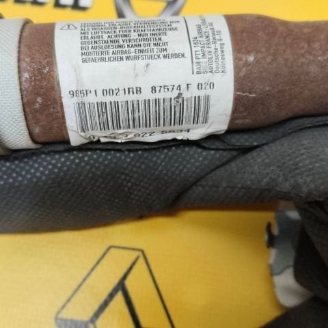 985P10021R MEGAN III TAVAN AIRBAGI SOL ÇIKMA ORİJİNAL