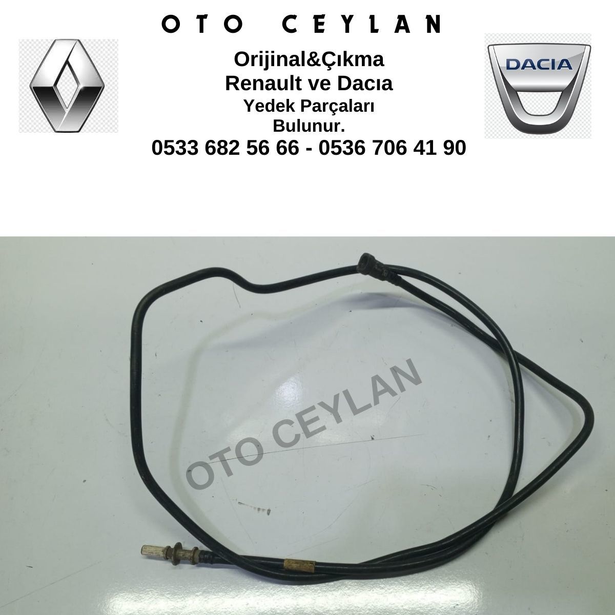 Renault Dacia Benzin Hortumu Orijinal Çıkma