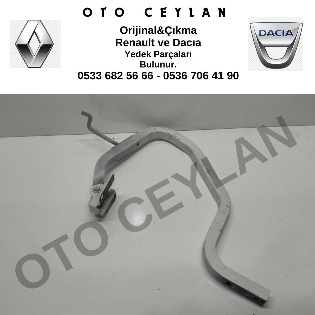 904019455R Sandero Logan Symbol Clio Sol Bagaj Menteşesi Orijinal Çıkma