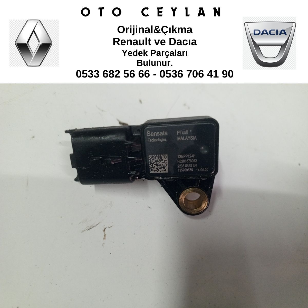 8201678962 MEGANE 4 ISI MÜŞÜRÜ ISI KAPTÖRÜ ÇIKMA