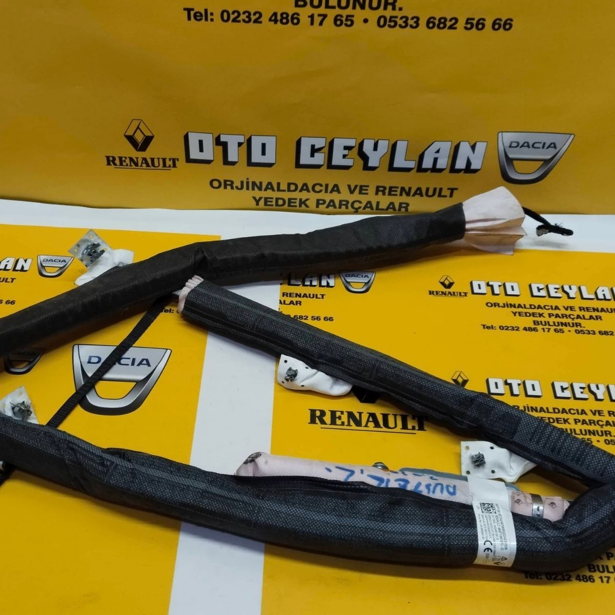 985P15615R DUSTER 2022 TAVAN AIRBAĞI SOL ÇIKMA ORİJİNAL