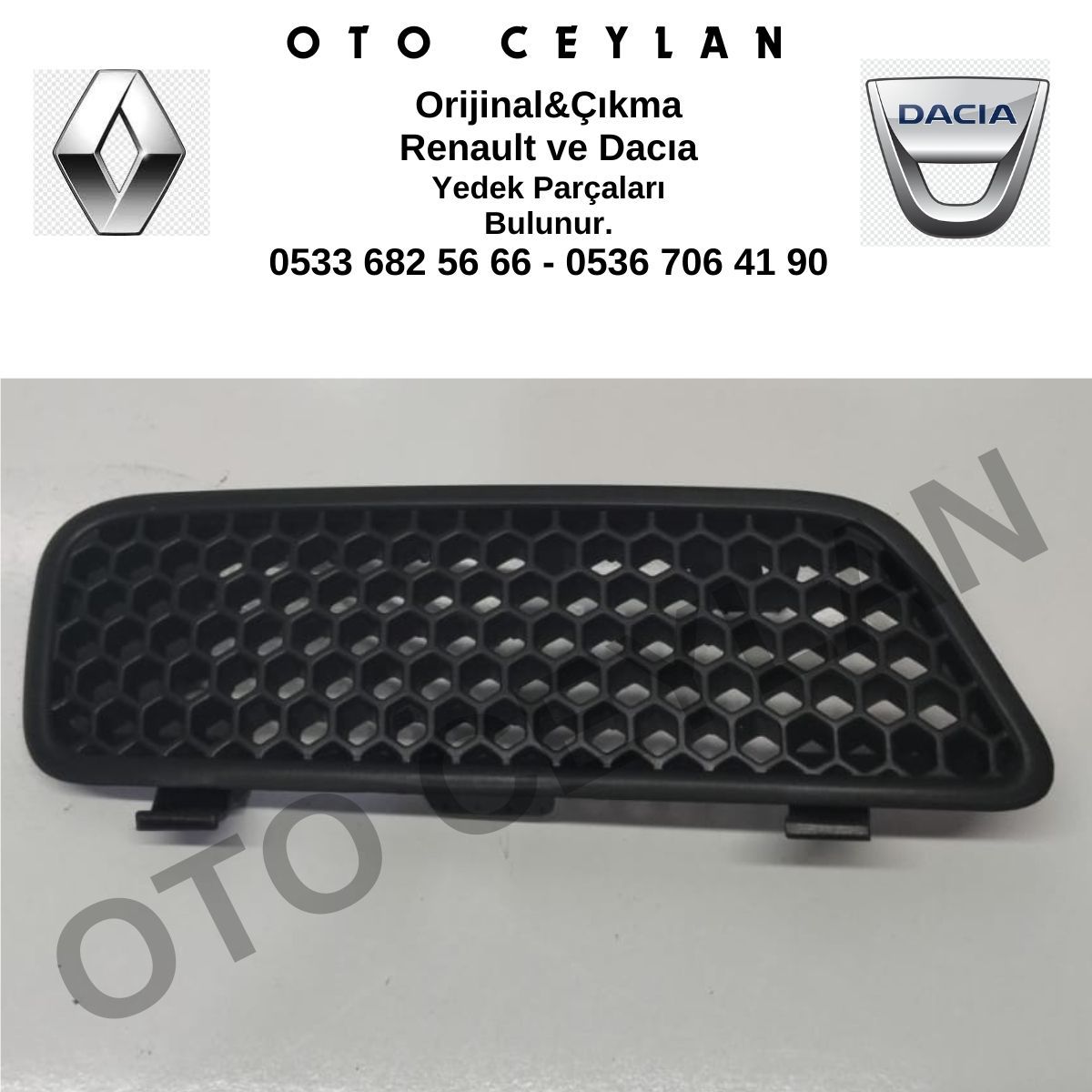 7700428467 Scenic Sağ Siyah Panjur Sıfır Orjinal