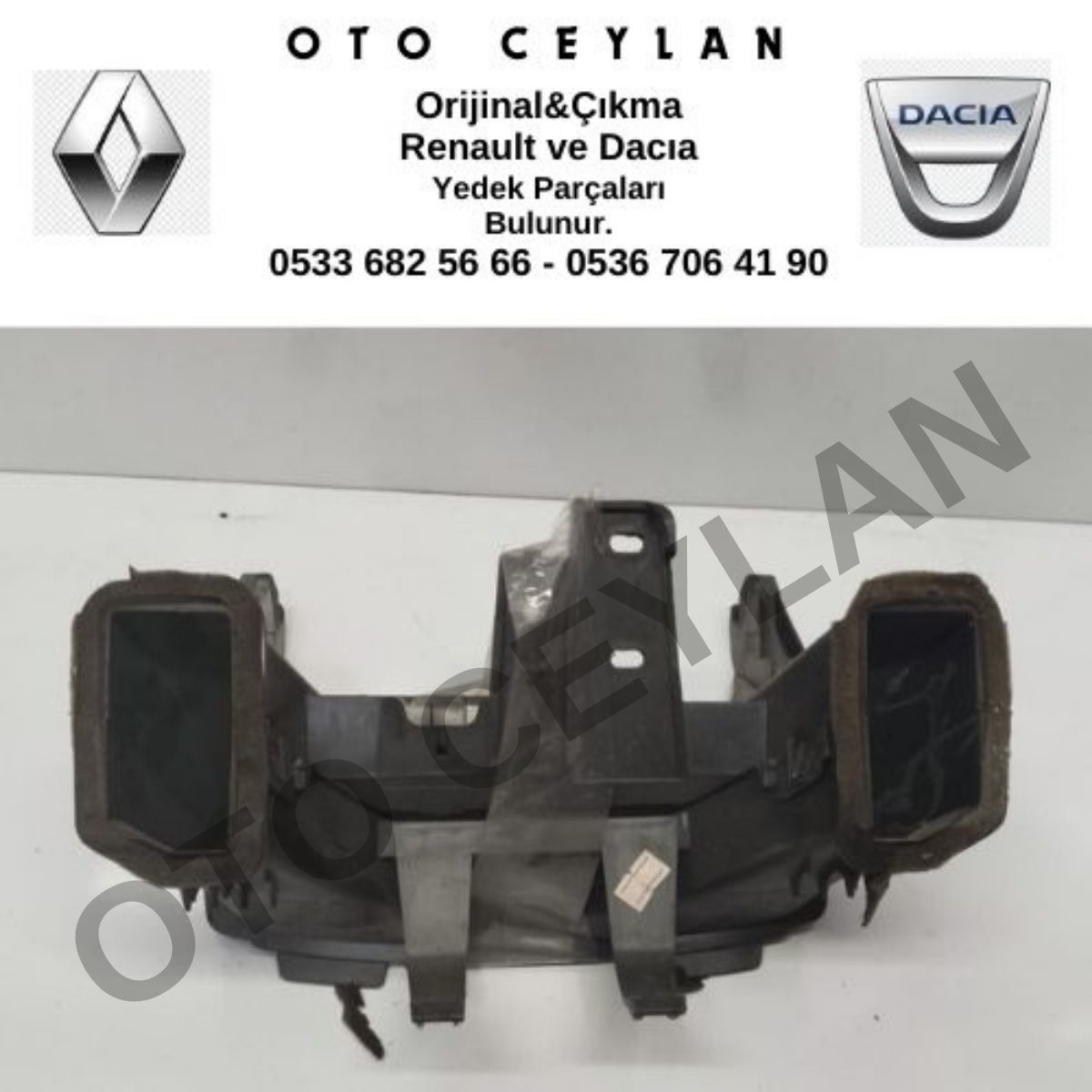 8200475730 Clio 3 Hava Kanalı Kaplama Çıkma Orjinal