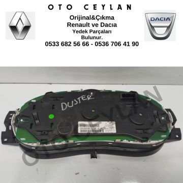 248109235R Duster Lodgy Logan Sandero Gösterge Saati Orijinal Çıkma