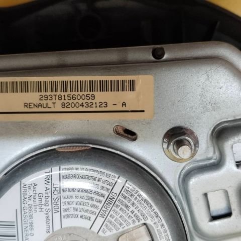 8200432123-8200114202 CLIO SÜRÜCÜ HAVA YASTIĞI ÇIKMA ORİJİNAL