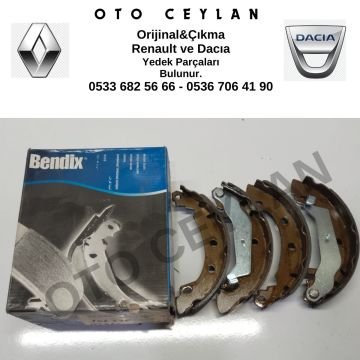 7702258044 Megane 1 Arka Fren Balata Takımı TK Sıfır Bendix Marka