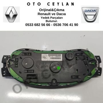 248108050R Duster Sandero 2 Lodgy Dokker Gösterge Saati Orijinal Çıkma