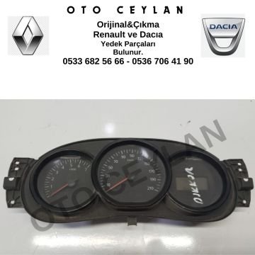 248102757R Sandero Gösterge Saati Orijinal Çıkma