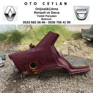 Renault 19 Arka Çamurluk Sağ Orijinal Çıkma