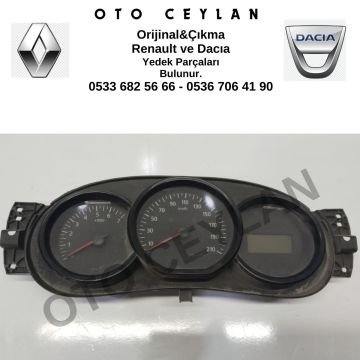 248100285R Dokker Gösterge Saati Orijinal Çıkma