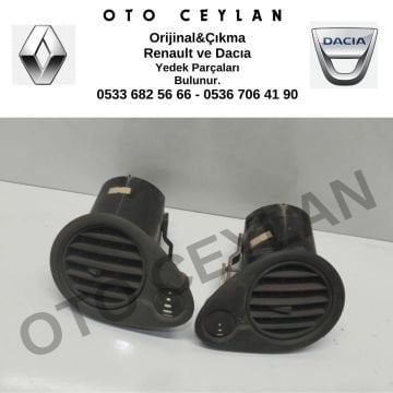 7701061211  Clio 3 Ön Göğüs Torpido Havalandırma Izgarası Çıkma Orjinal