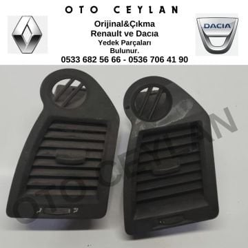 7701055205 Megane 2 Torpido Havalandırma Izgarası Orjinal Çıkma