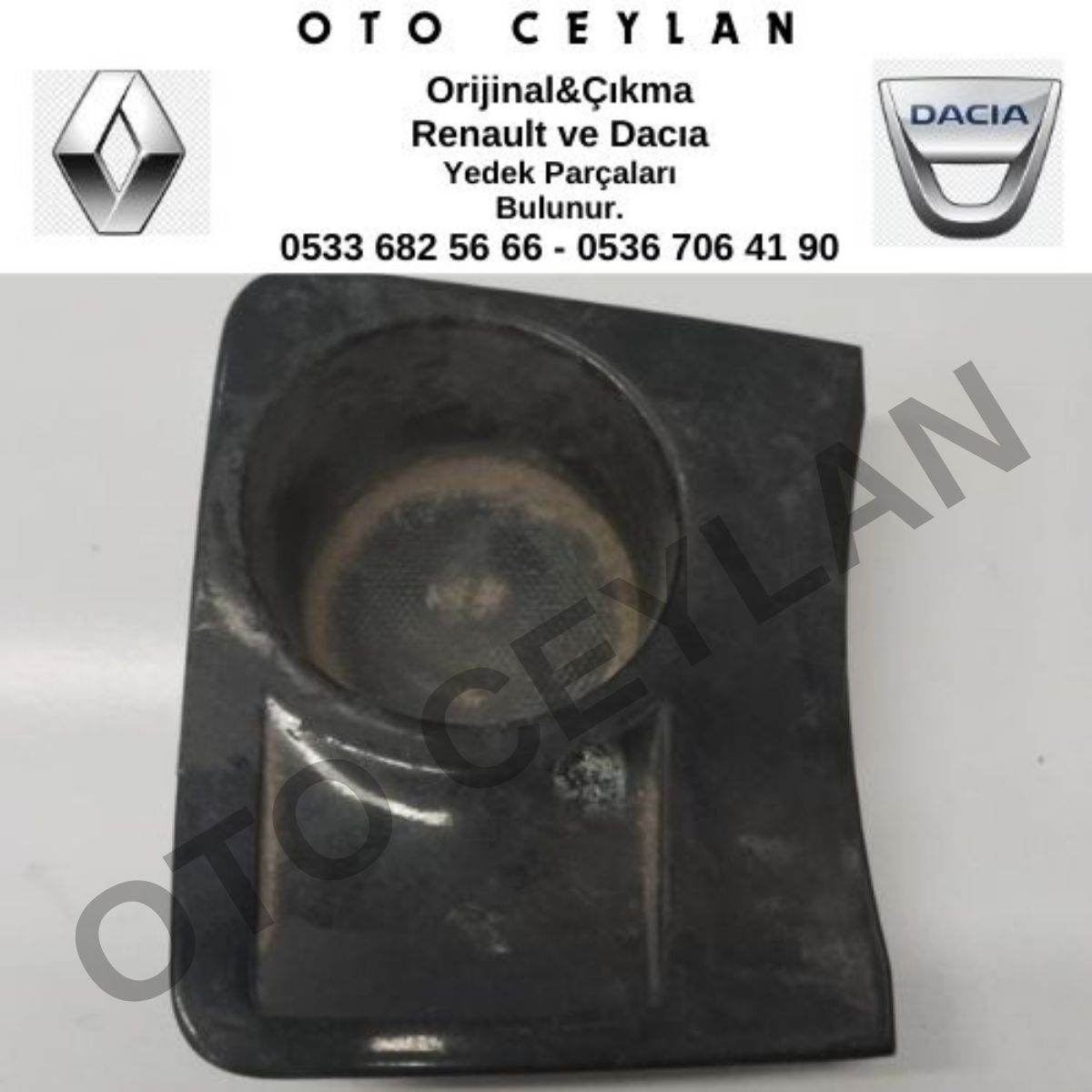 685000009R Megane 3 Bardaklık Çıkma Orjinal