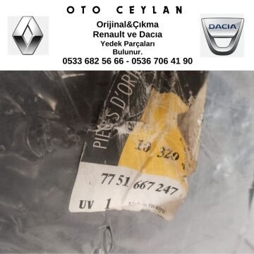 7751667247 R.19 SAĞ ÖN KAPI SACI SIFIR ORİJİNAL