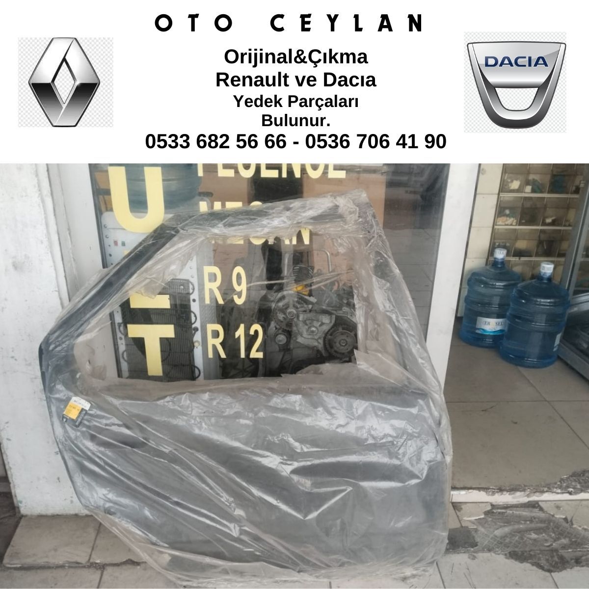 7751667248 R.19 SAĞ ARKA KAPI SACI SIFIR ORİJİNAL