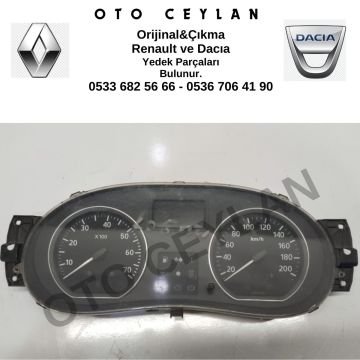248104354R Sandero Stepway Gösterge Saati Orijinal Çıkma