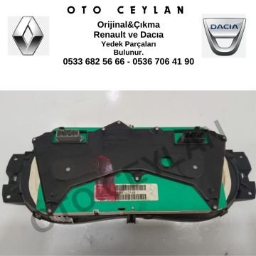 248104354R Sandero Stepway Gösterge Saati Orijinal Çıkma