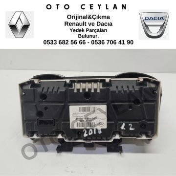 248109128R Clio 4 Gösterge Saati 1.2 Orijinal Çıkma