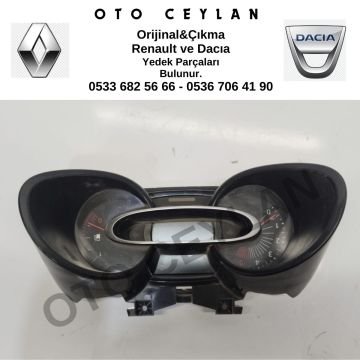 248109128R Clio 4 Gösterge Saati 1.2 Orijinal Çıkma