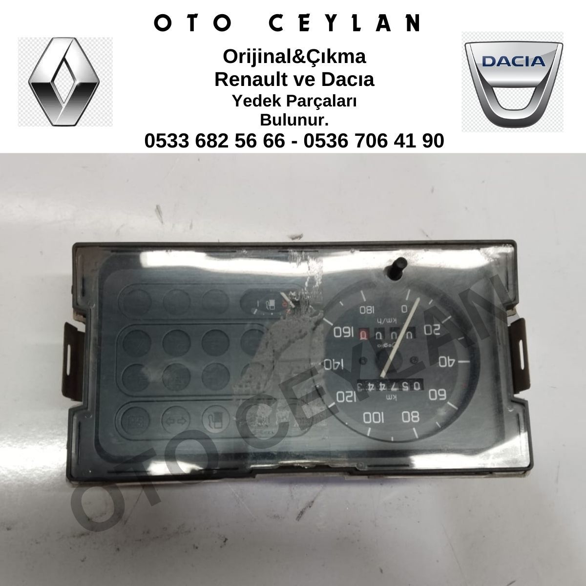 7700308066 Express Gösterge Saati Orijinal Çıkma