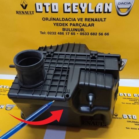165008632R MASTER III HAVA FİLTRE KABI SIFIR ORİJİNAL (DEFOLU ÜRÜN)