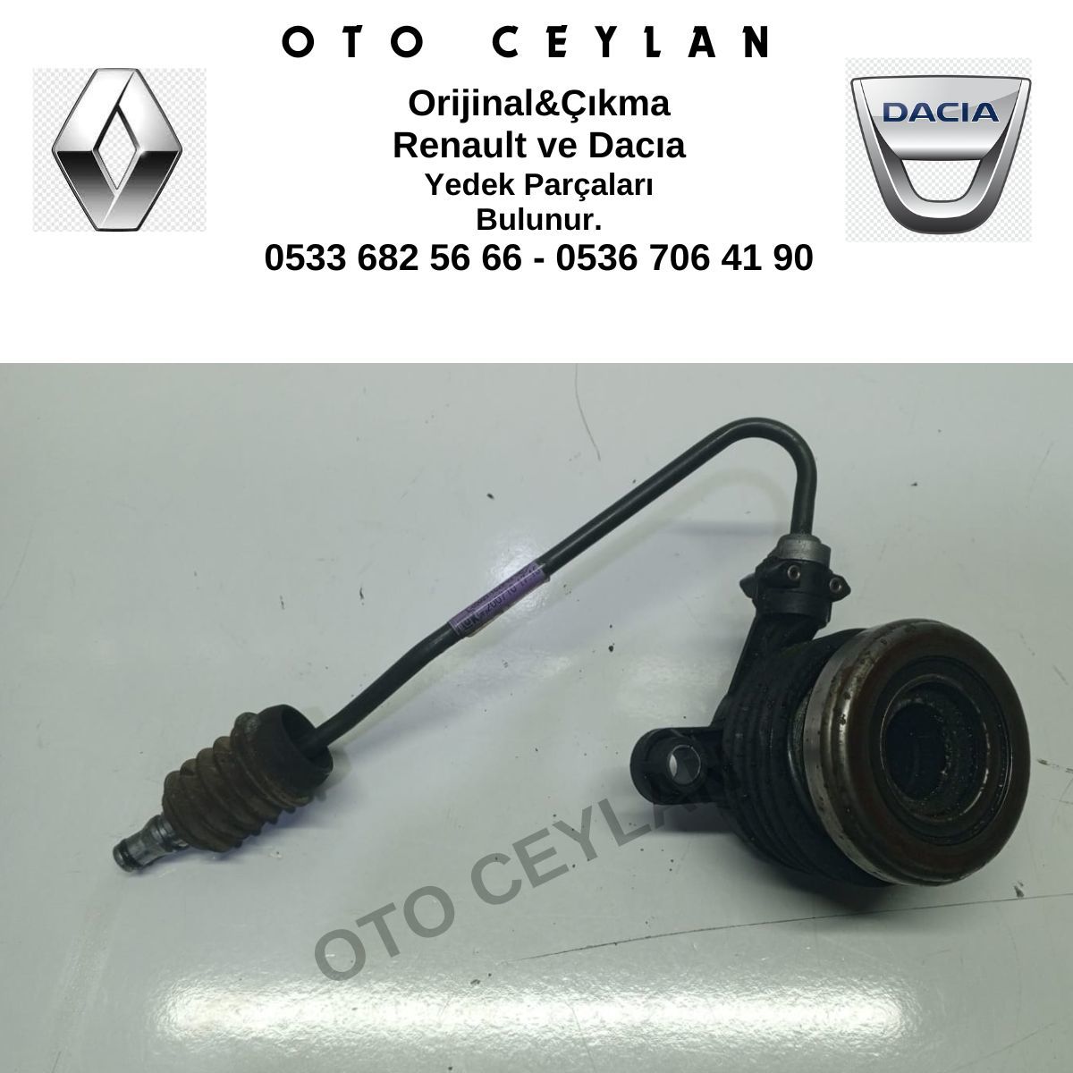 306206652R Sandero Debriyaj Silindiri Orijinal Çıkma