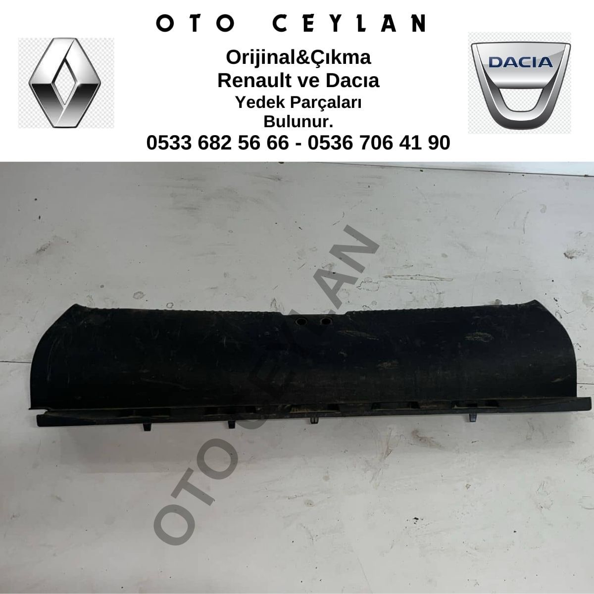 3700099160 8200331672 8200128740 Megan 2 Bagaj İç Bakaliti Orijinal Çıkma