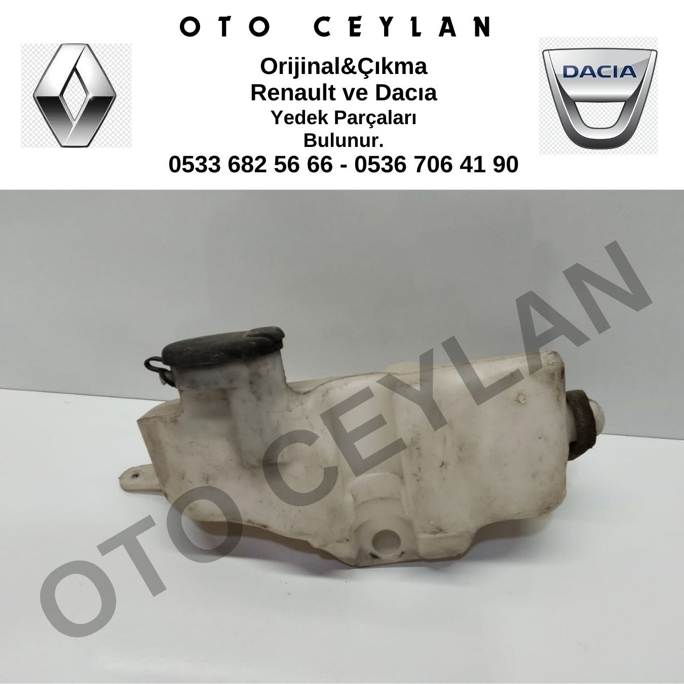 7700847815 Symbol Thalia Clio Su Fıskiye Deposu Çıkma Orjinal